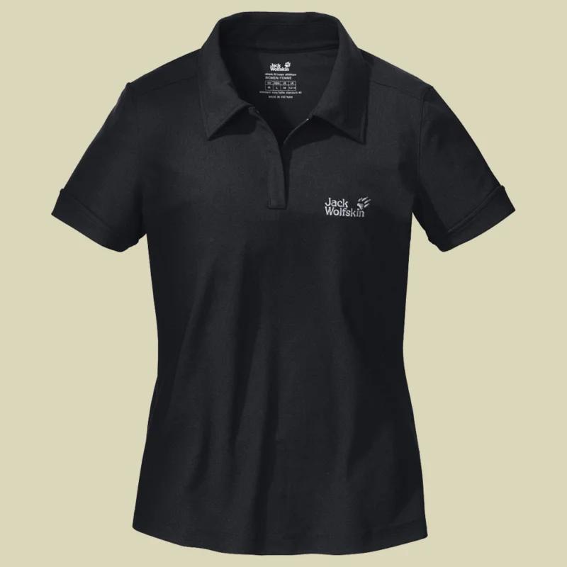 Jack WolfskinTrek Polo Woman Größe S Farbe black Neue Kollektion