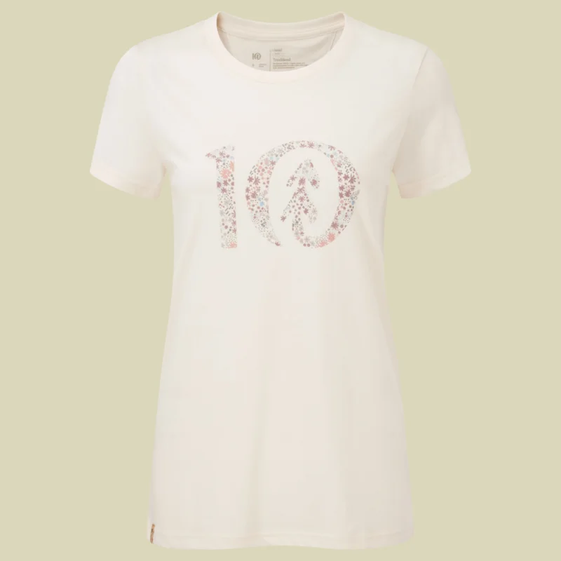Finale Aktion tentreeWildfields Ten T-Shirt Women Größe MFarbe elm white heather