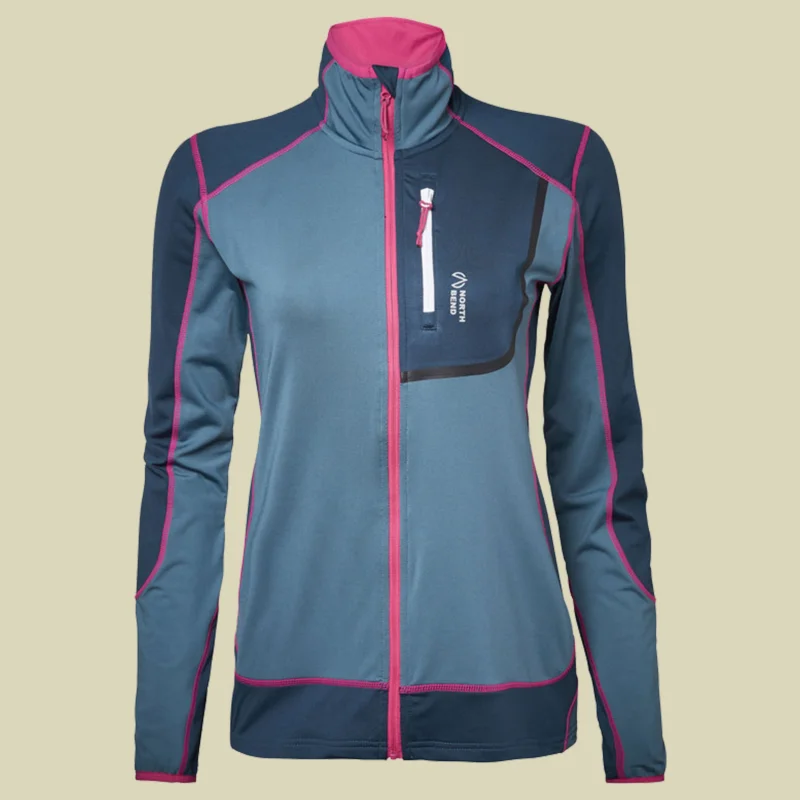 North BendNevis Zip Shirt Damen FleecejackeGröße S Farbe taubenblau 5885 Kracherpreis