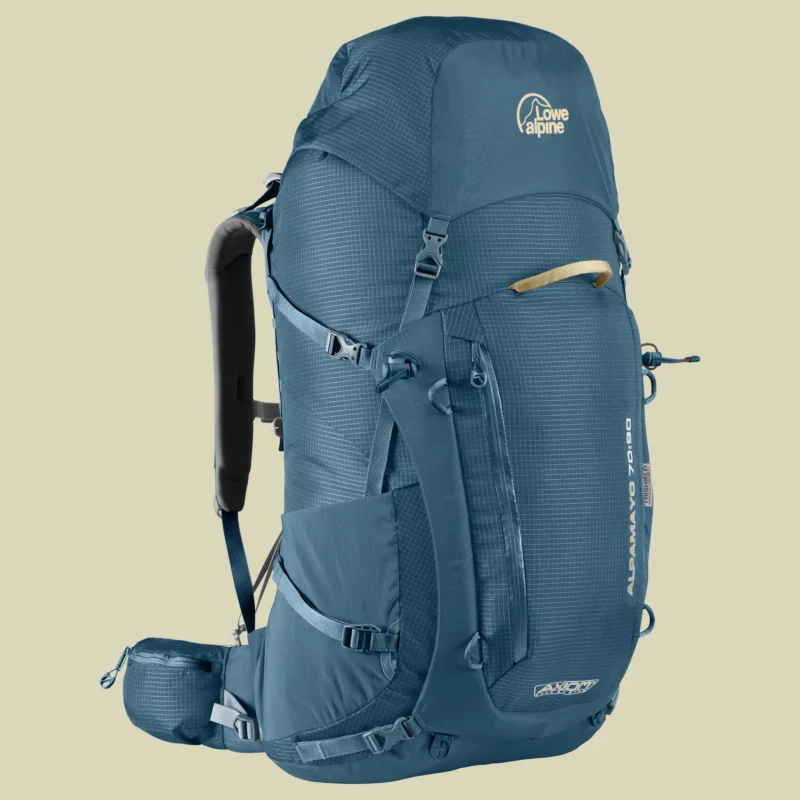 Begrenztes Angebot Lowe AlpineAlpamayo 70:90Volumen 70 L + 20 L Farbe bondi blue