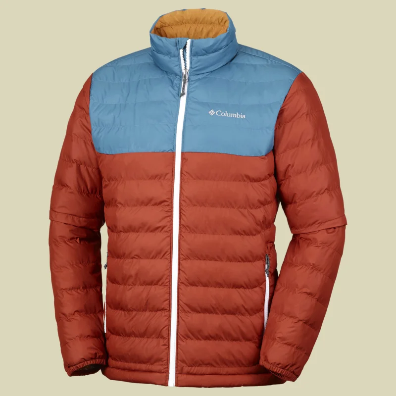 ColumbiaPowder Lite Jacket Men Größe S Farbe rusty, blue heron Preiswert