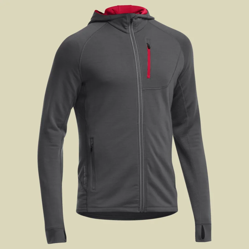 Expressversand IcebreakerQuantum LS Zip Hood MenGröße S Farbe black