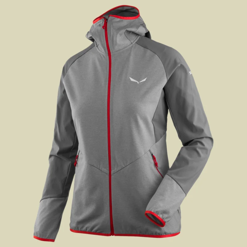 Meistverkauft SalewaAgner Cordura 2 2PL W Full-Zip Hoody WomenGröße 36 Farbe grey melange/0530