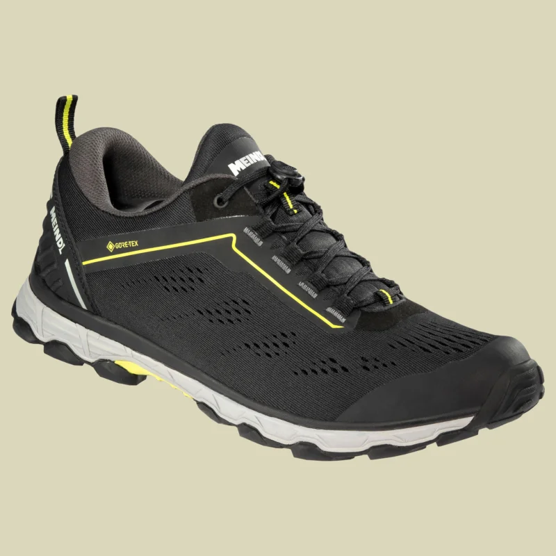Jetzt Kaufen MeindlActivo Trainer GTX Men Größe UK 12 Farbe schwarz/lemon