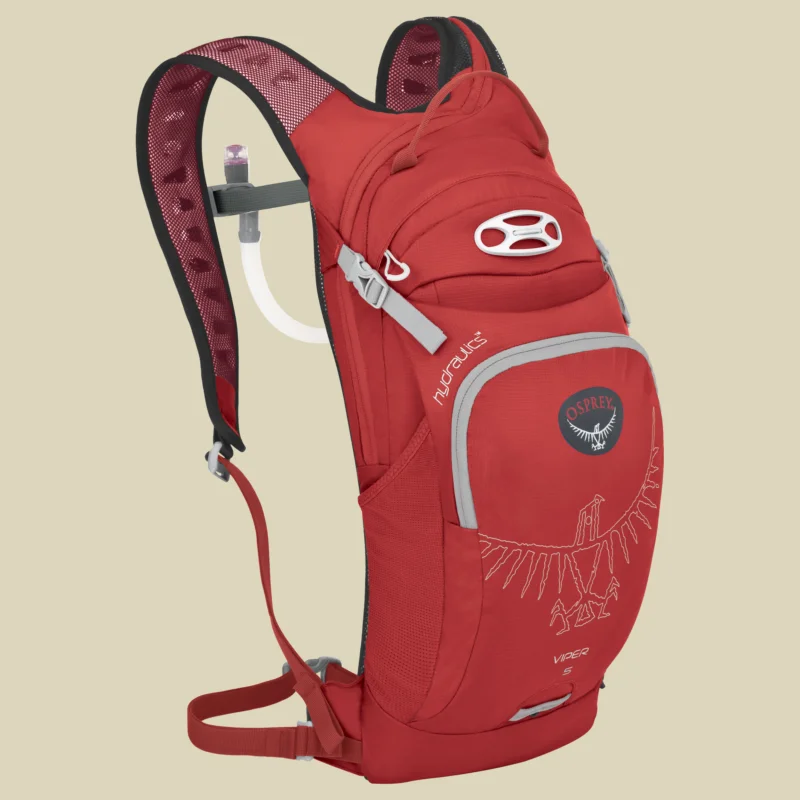 OspreyViper 5 Volumen 5 Farbe flashpoint red Neu Im Sortiment