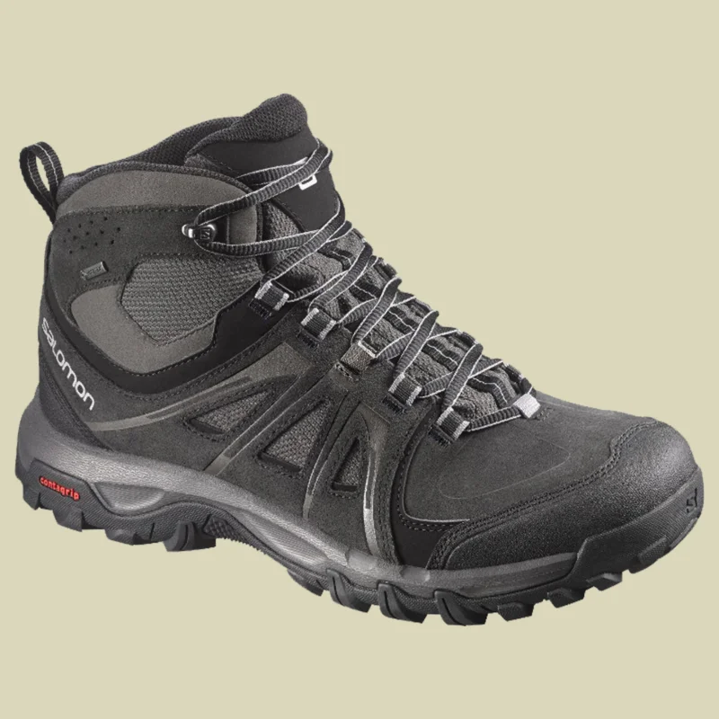 SalomonEvasion Mid GTX Men Größe UK 7,5 Farbe black-autobahn-pewter Jetzt Kaufen