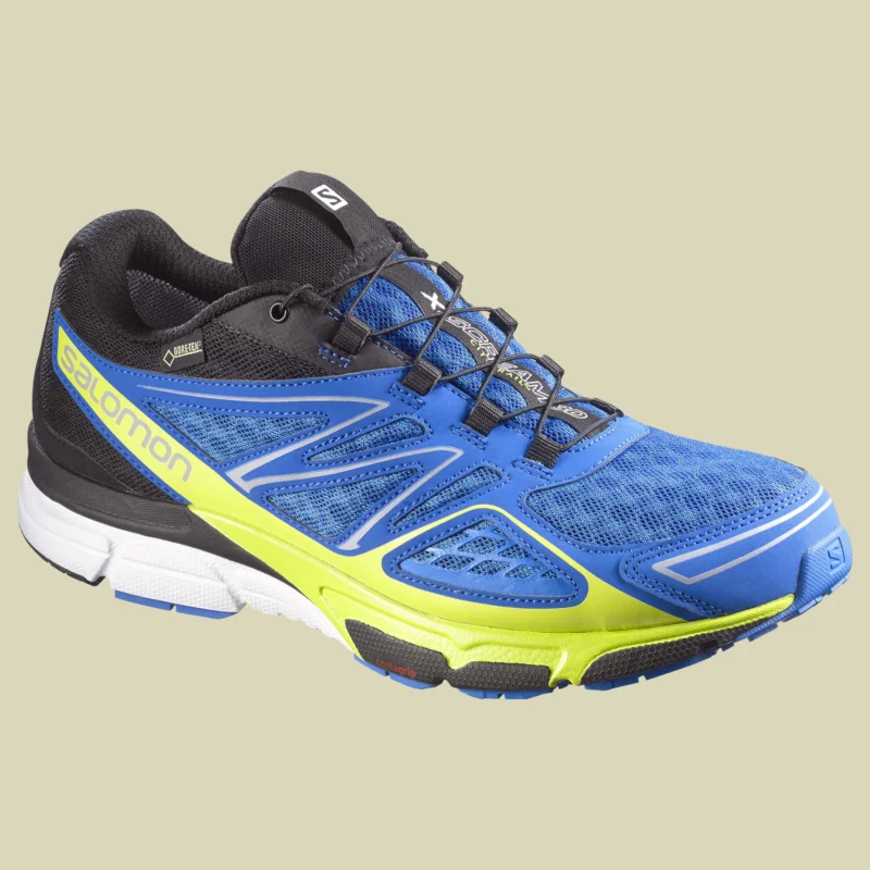 SalomonX-Scream 3D GTX Men Größe UK 7,5 Farbe union blue-black-gecko green Beliebt