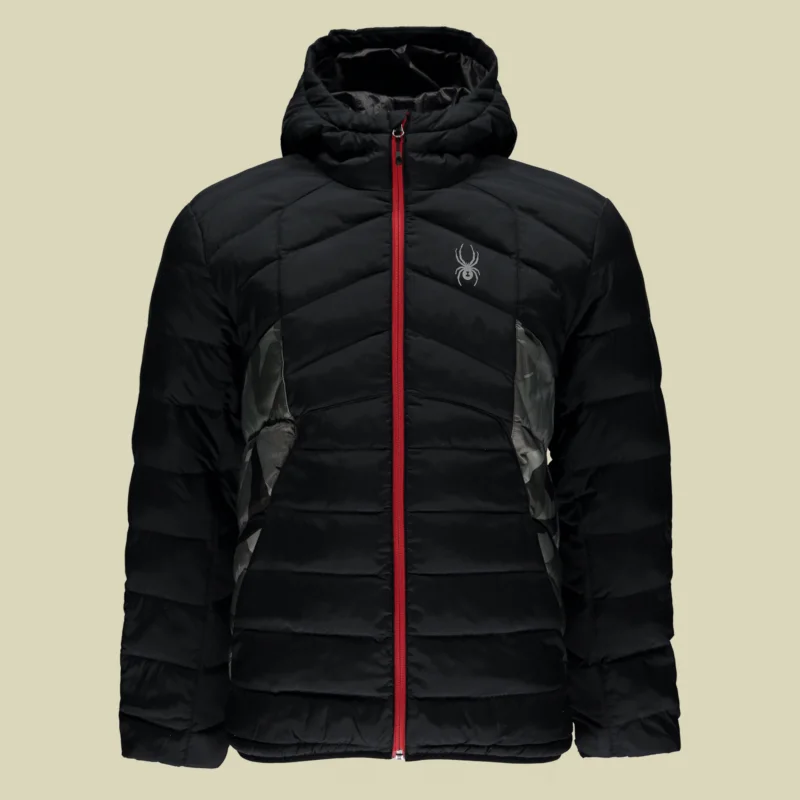 Meistverkauft SpyderGeared Hoody Synthetic Down Jacket Men Größe S Farbe black-camo black