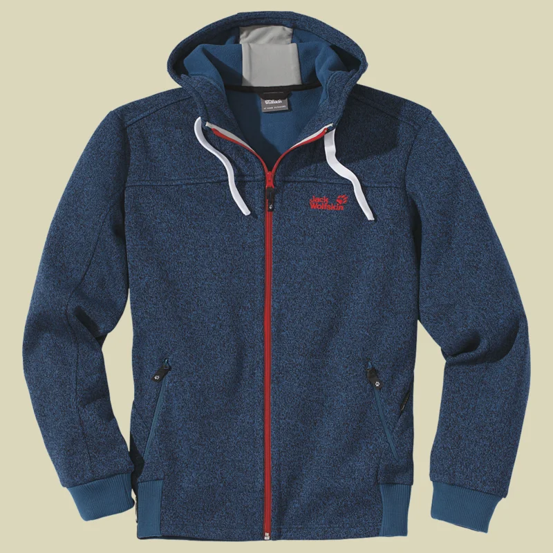Jack WolfskinGlenwood Hoody Men Größe S Farbe matisse blue Aktuell