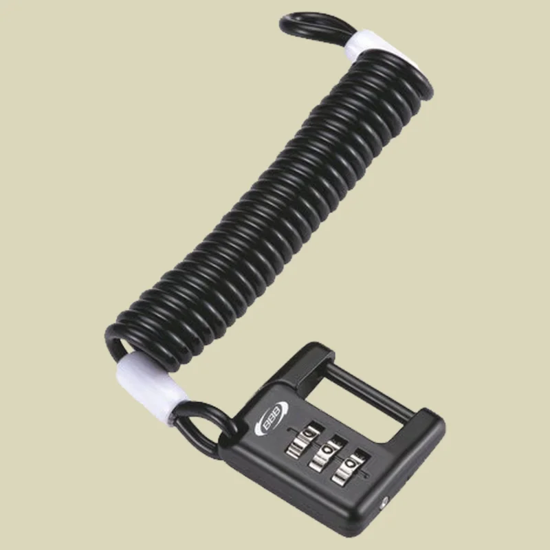 BBB CyclingMiniSafe BBL-52 Zahlenschloss 3mmx1200mm farbe schwarz Nur Für Kurze Zeit
