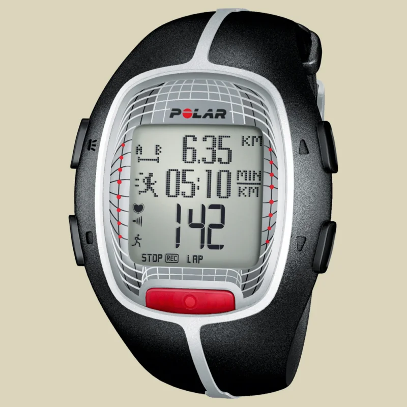PolarRS300X sd mit Laufsensor Farbe black Laufcomputer Finale Aktion