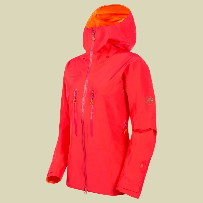 Begrenztes Angebot Mammut Eiger ExtremeNordwand Advanced HS Hooded Jacket Women Größe MFarbe sunset