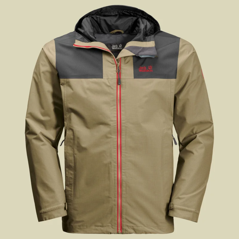Jack WolfskinJasper Peak Jacket Men Größe M Farbe sandstone Sonderangebot