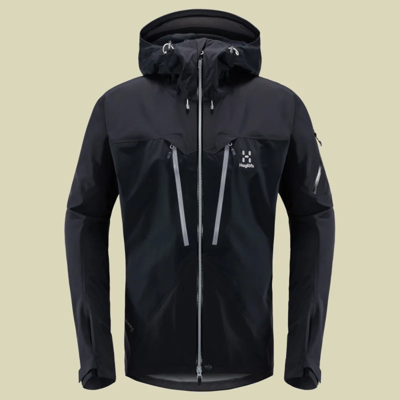 HaglöfsSpitz Jacket Men Größe L Farbe true black Meistverkauft