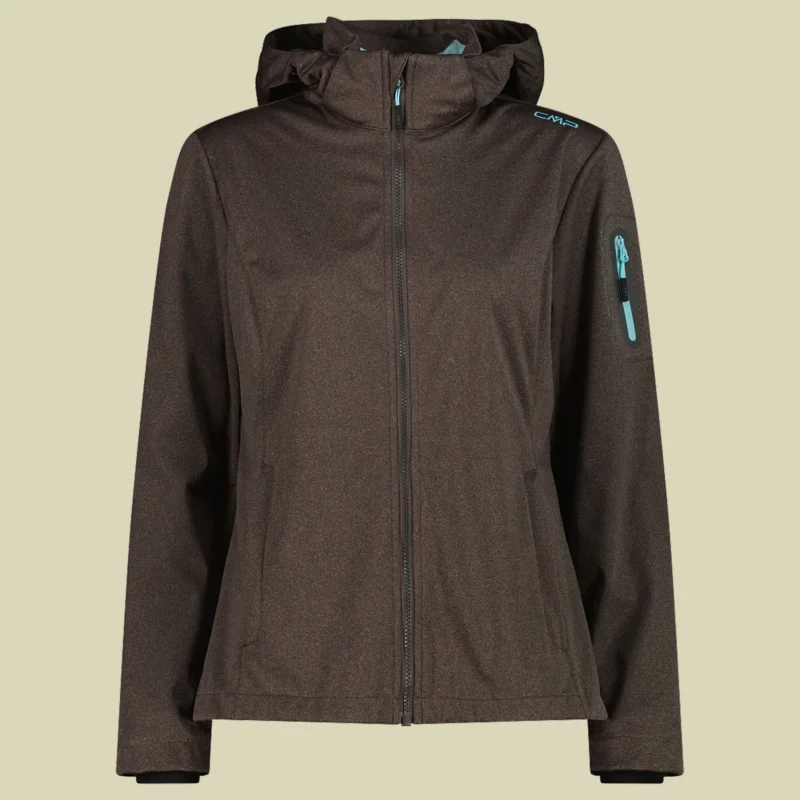 CMPWoman Jacket Zip Hood Light Softshell M 39A5016M braun 38 - Farbe darker toffee Jetzt Bestellen