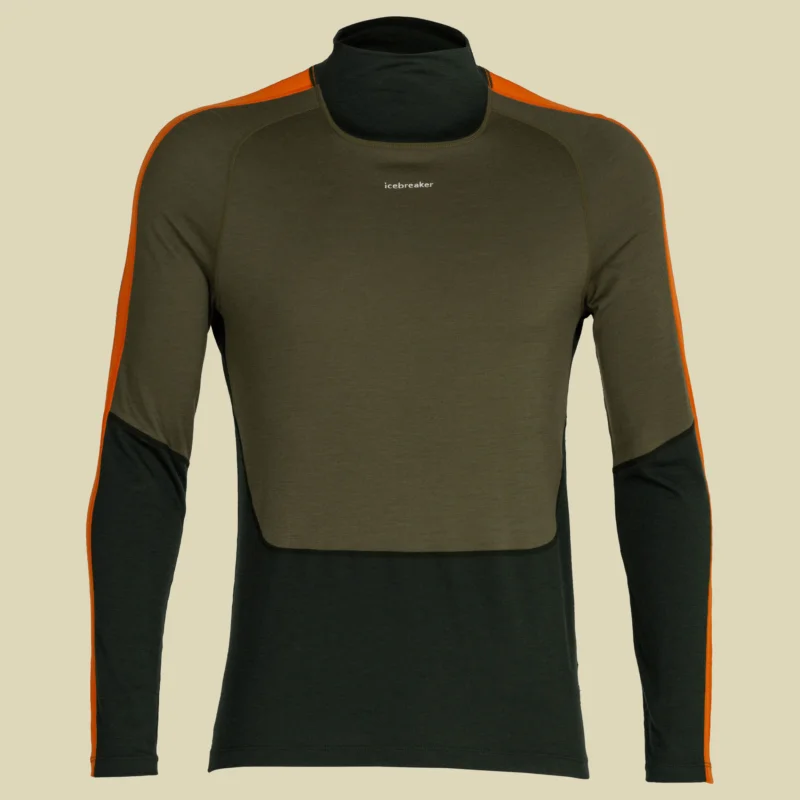 Icebreaker200 Sonebula LS High Neck Men Größe XL Farbe kale/loden/spice/cb Garantierte Lieferung