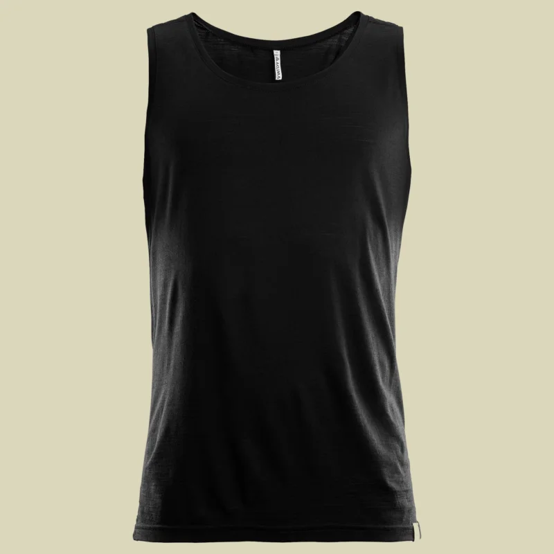 Billig AclimaLightWool Singlet Men Größe XXL Farbe jet black