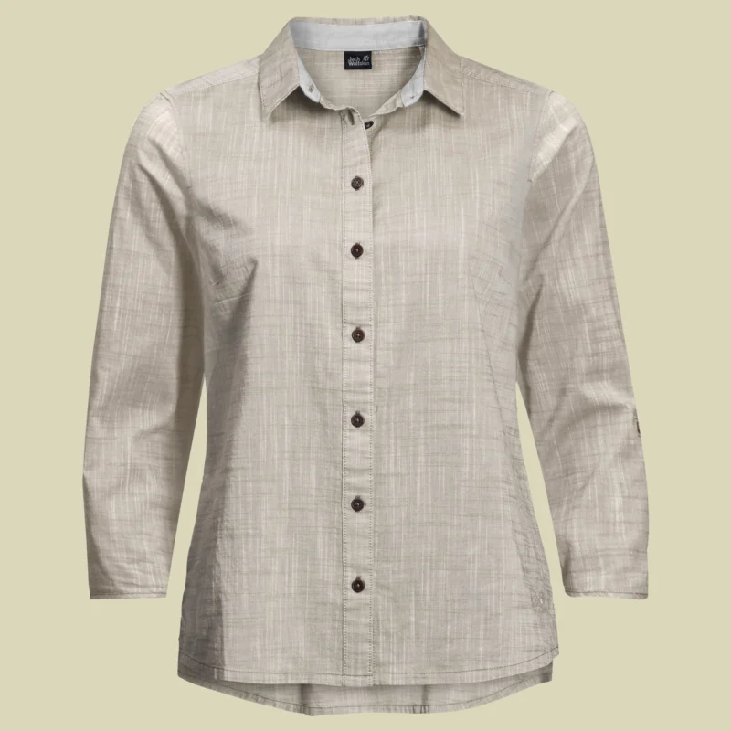 Jack WolfskinEmerald Lake Shirt Women Größe XL Farbe dusty grey Letzte Chance