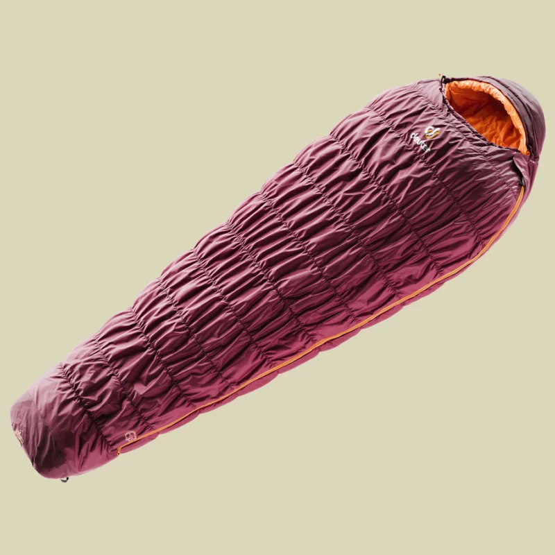 deuterExosphere -6 Grad SL Women bis Körpergröße 175 cm Farbe maron-mango, Reißverschluss rechts Begrenztes Angebot