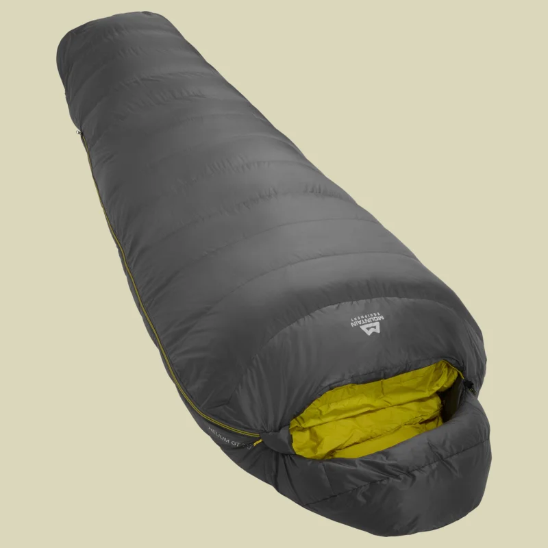 Mountain EquipmentHelium GT 250 Schlafsack Körpergröße 185 cm anvil grey,Schlafsack Reissverschluss links Online Kaufen