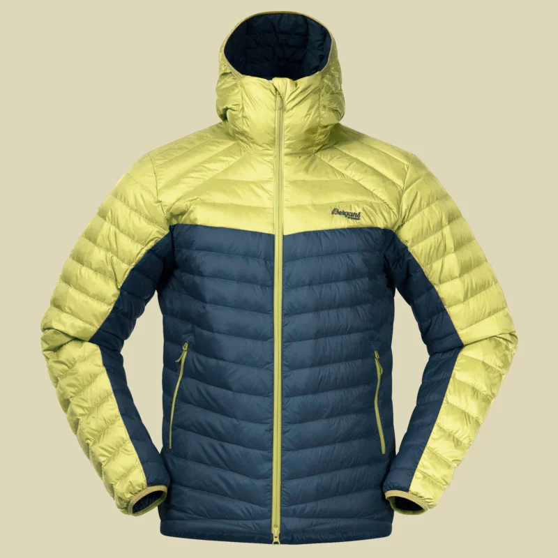 BergansRoros Down Light Jacket w/Hood Men Größe XL Farbe orion blue/green oasis Saisonangebot