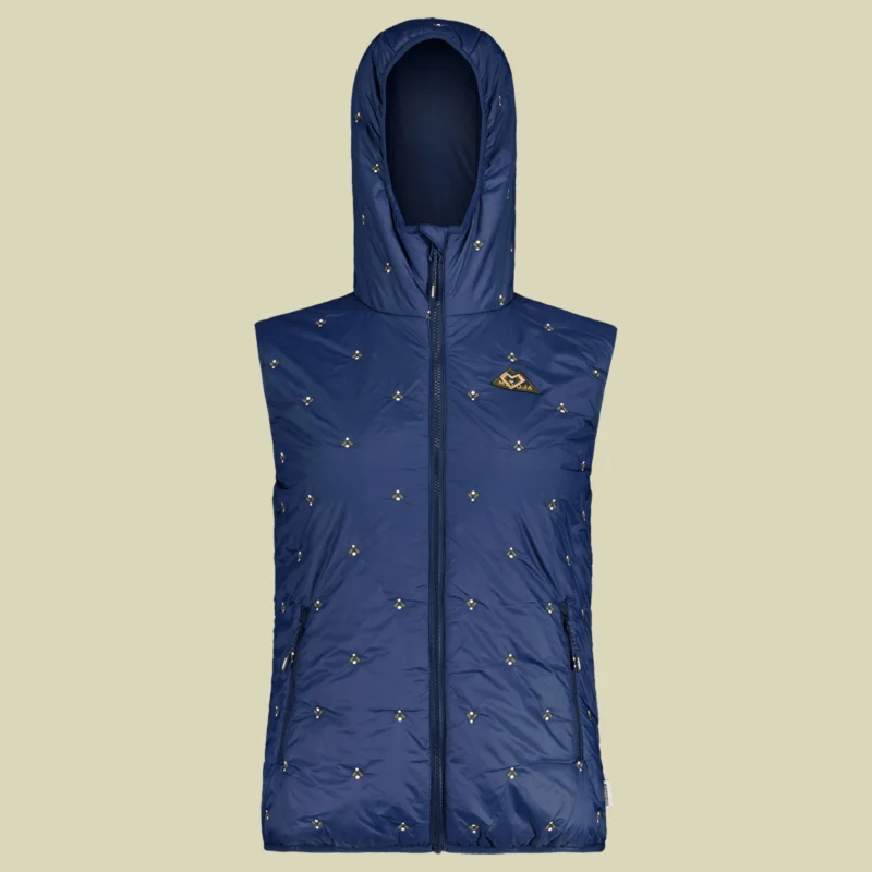 Bestseller MalojaNorzinM. Hooded Primaloft Vest Women Größe S Farbe night sky