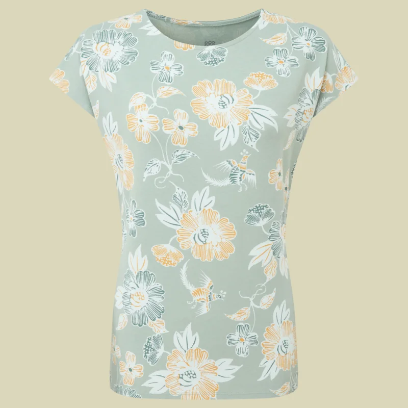 Sonderangebot SherpaNeha Tee Women grün Blumen M - Farbe celery floral