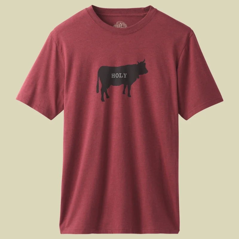 Markenprodukt PranaHoly Cow Journeyman T-Shirt Men Größe M Farbe rusted roof heather