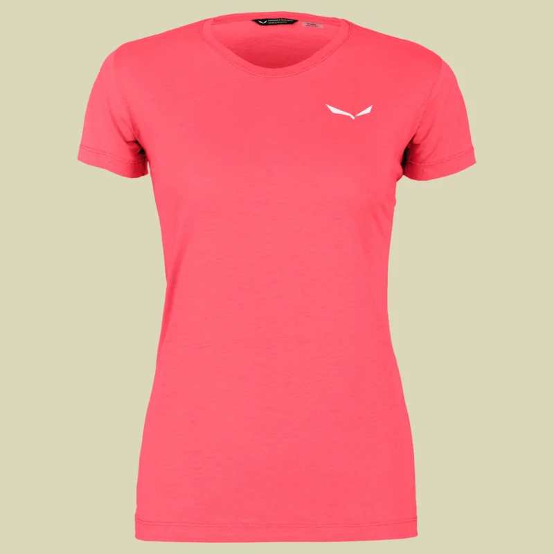 Kracherpreis SalewaAlpine Hemp Logo W S/S Tee Women Größe 38 Farbe calypso coral