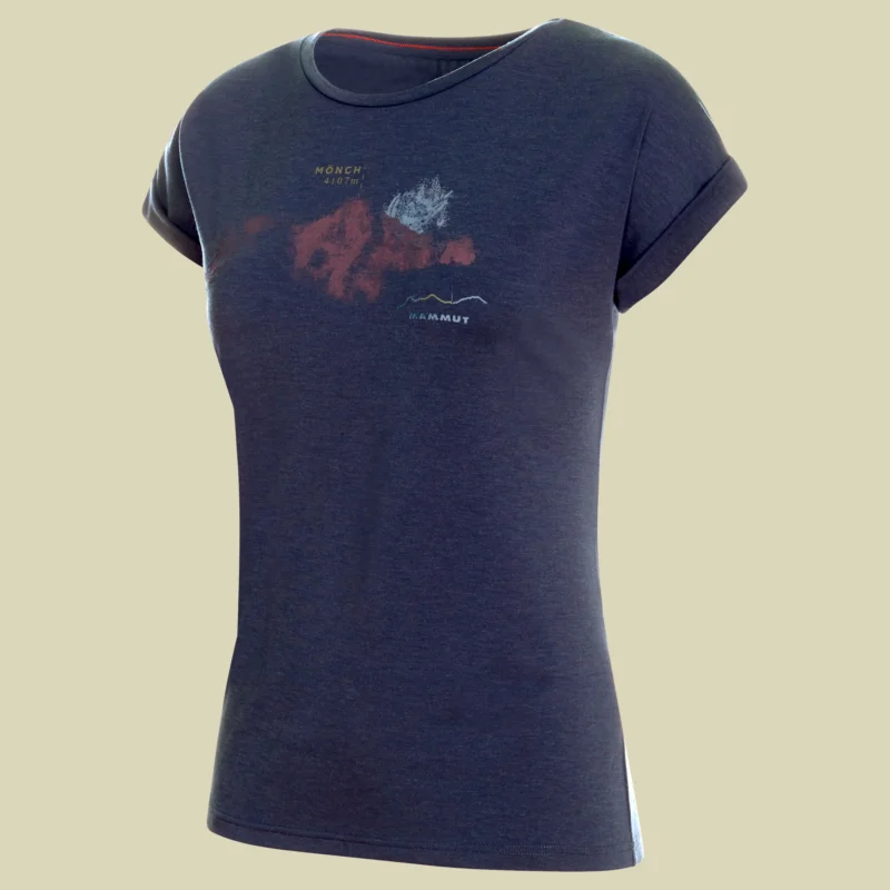 MammutMountain T-Shirt Women Größe S Farbe peacoat melange PRT3 Direktkauf