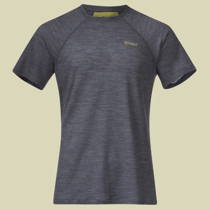 BergansFloyen Wool Tee Men Größe LFarbe solid dark grey Markenware