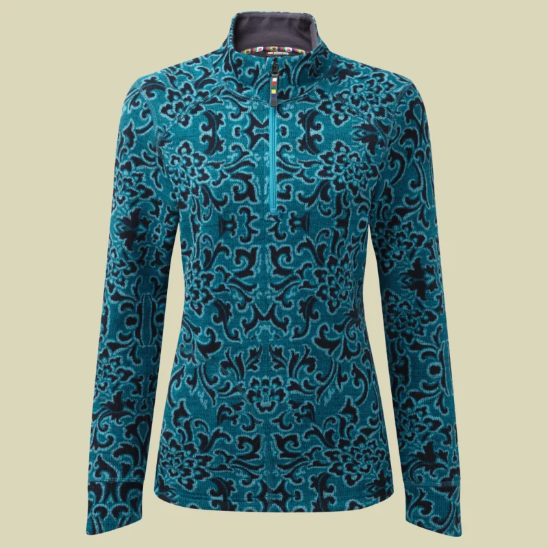 Preis Gesenkt SherpaNamla Zip Tee Women Größe LFarbe blue tara