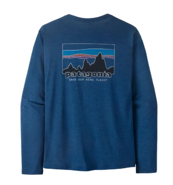 Patagonia M's L/S Cap Cool Daily Shirt ('73 Skyline) - Langarmshirt Preiswert