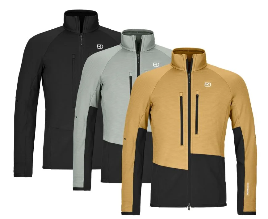 Ortovox Fleece Rib Jacket M – Fleecejacke Herren Must-Have