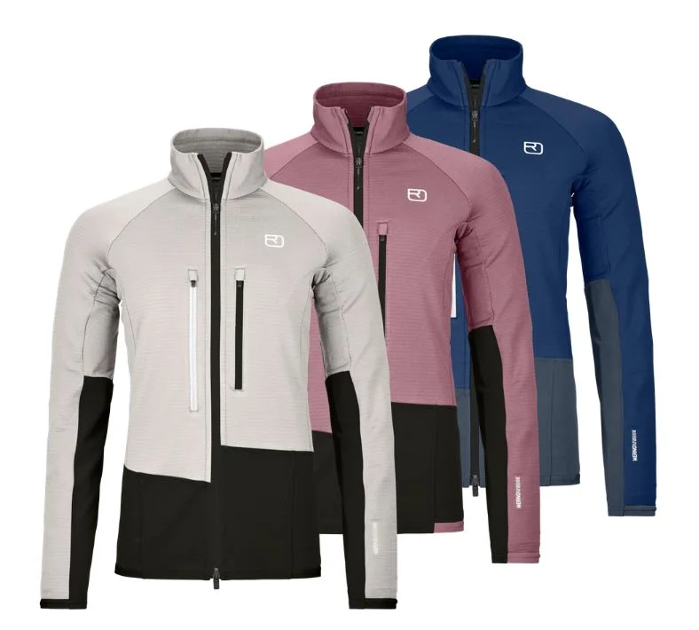 Ortovox Fleece Rib Jacket W – Fleecejacke Damen Sichere Zahlung