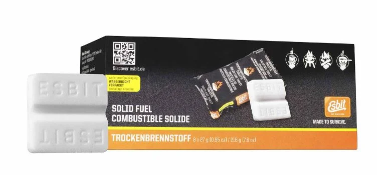 Esbit Trockenbrennstoff-Tabletten 8 x 27 g - Trockenbrennstoff-Tabletten Neue Ware