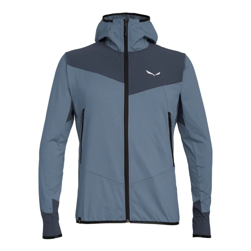 Super-Preis Hoody Agner Hybrid Polarlite Durastretch Full-Zip (Herren) – Salewa