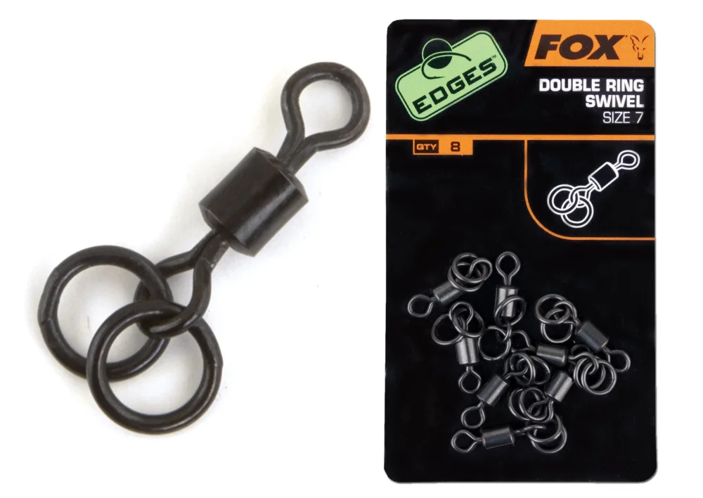 Kracherpreis FOX Carp Edges Double Ring Swivel #7