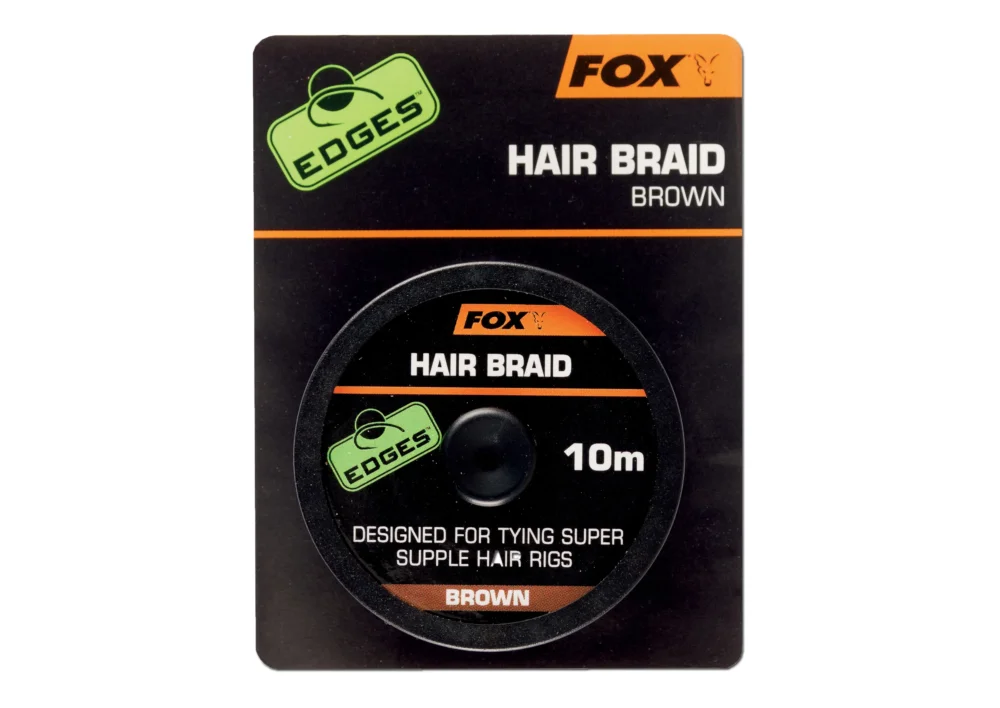Kracherpreis FOX Carp Edges Hair Braid 10m Brown