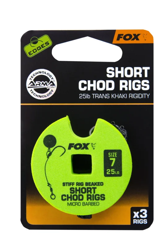 Markenware FOX Carp Edges Short Chod Rigs #7