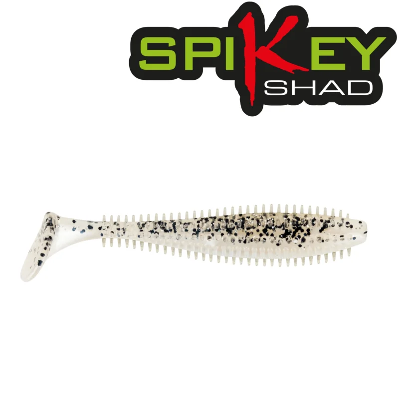 Preisreduziert FOX Rage Spikey Shad 12cm Salt N Pepper