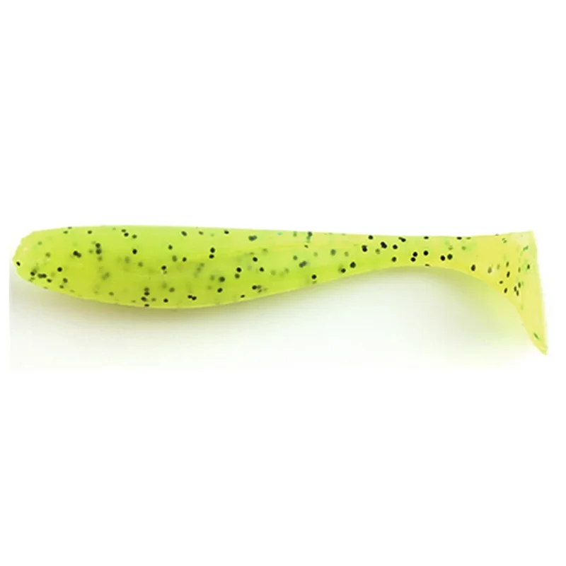 FishUp Wizzle Shad 2" Chartreuse Black Preisreduziert