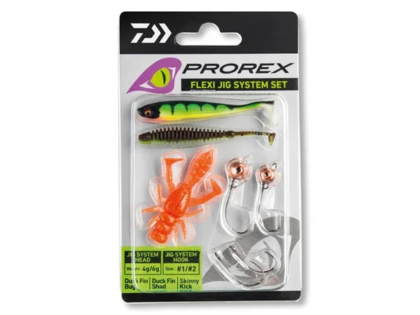 Knallerangebot Daiwa Prorex TG Flex Jig System Set Mix