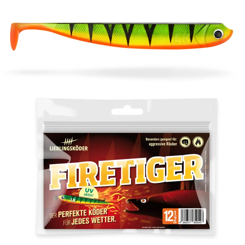 Preisreduziert Lieblingsköder 12,5cm Firetiger