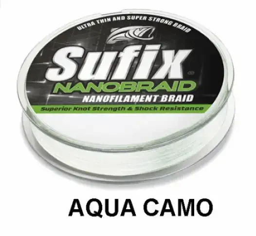 Aktuell Sufix Nanobraid 100m Aqua Camo 0,04mm