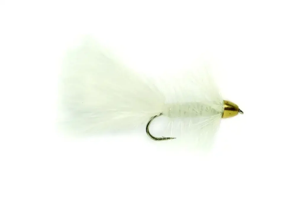 Fulling Mill Woolly Bugger #8 White Preiswert