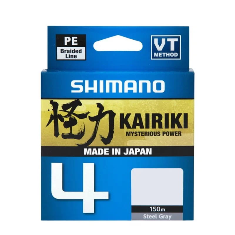 Sale Shimano Kairiki 4 150m Steel Gray 0,16mm 8,1kg