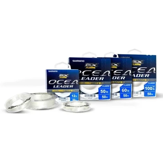 Shimano OCEA EX Fluoro Leader 20m Clear 1,05mm 58,97kg Letzte Chance
