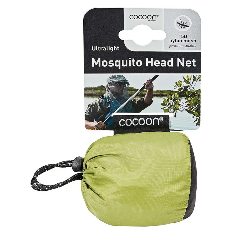 Head Net Moskito Kopfnetz Ultralight Echt