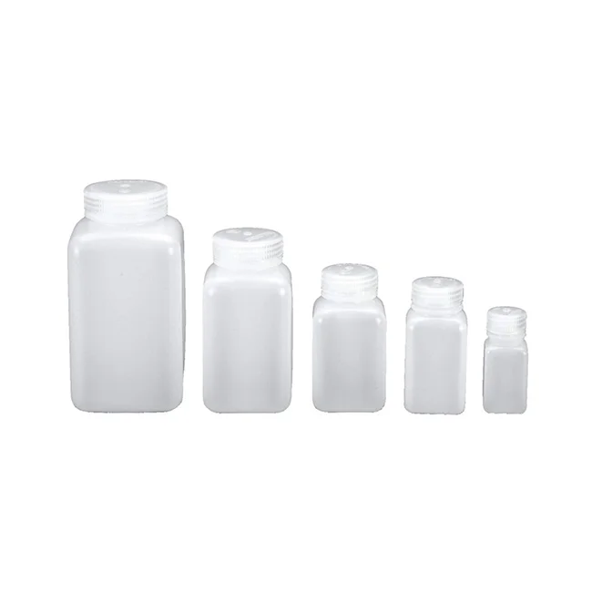 Abverkauf Weithalsflasche Quader